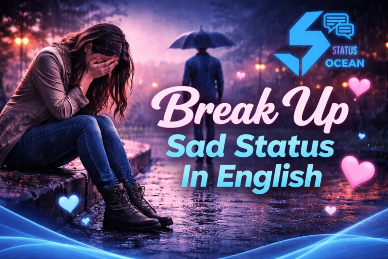 Break up sad status Broken Heart Alone Sad Status In English Sad Status After Breakup