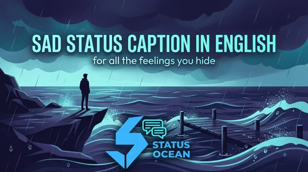 Sad status caption in English 