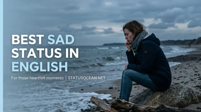 best sad status in english