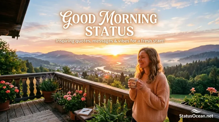 Good Morning Status good morning wishes