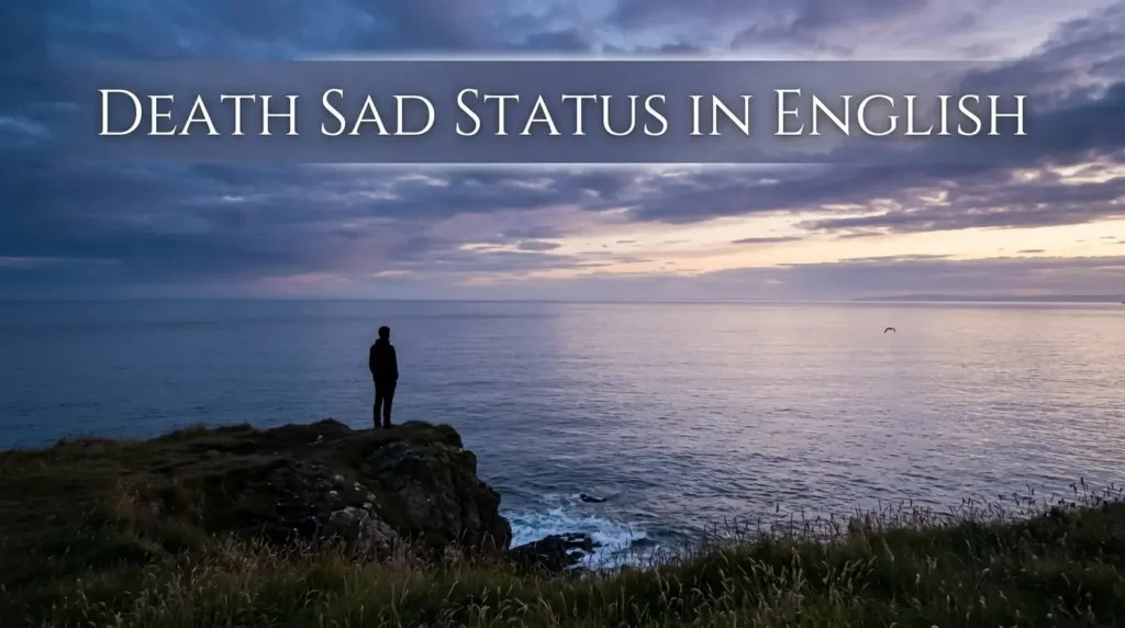 death sad status in english