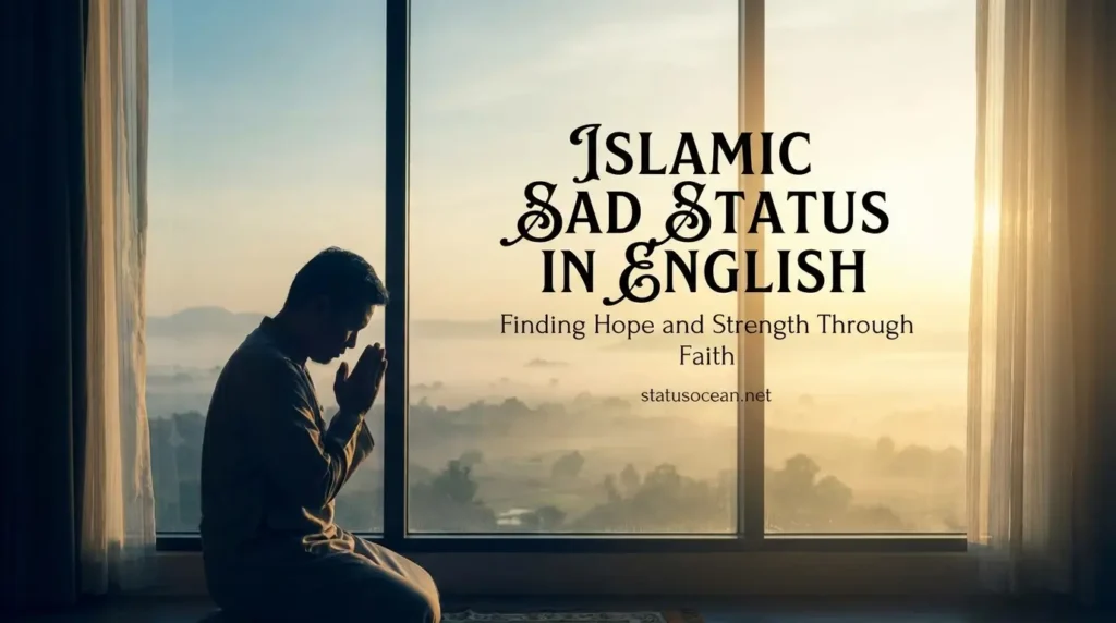 Islamic sad status in English 