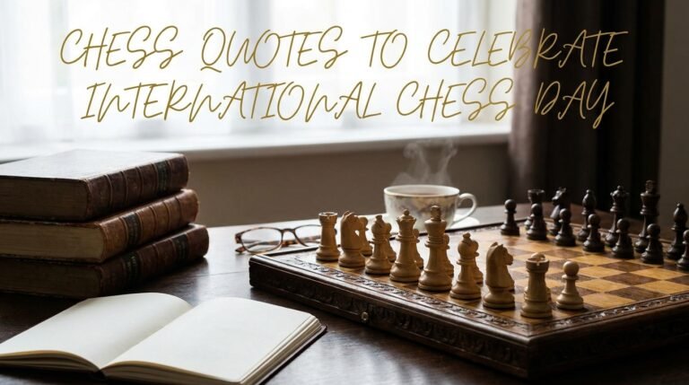 Chess Quotes to Celebrate International Chess Day