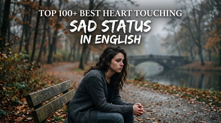 Heart Touching Sad Status In English