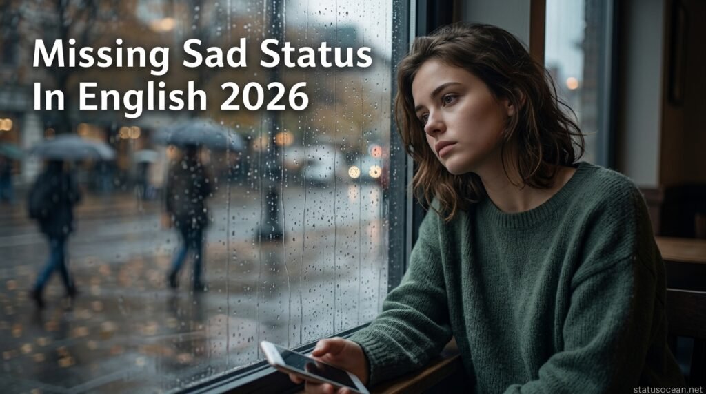 Missing Sad Status In English 2026