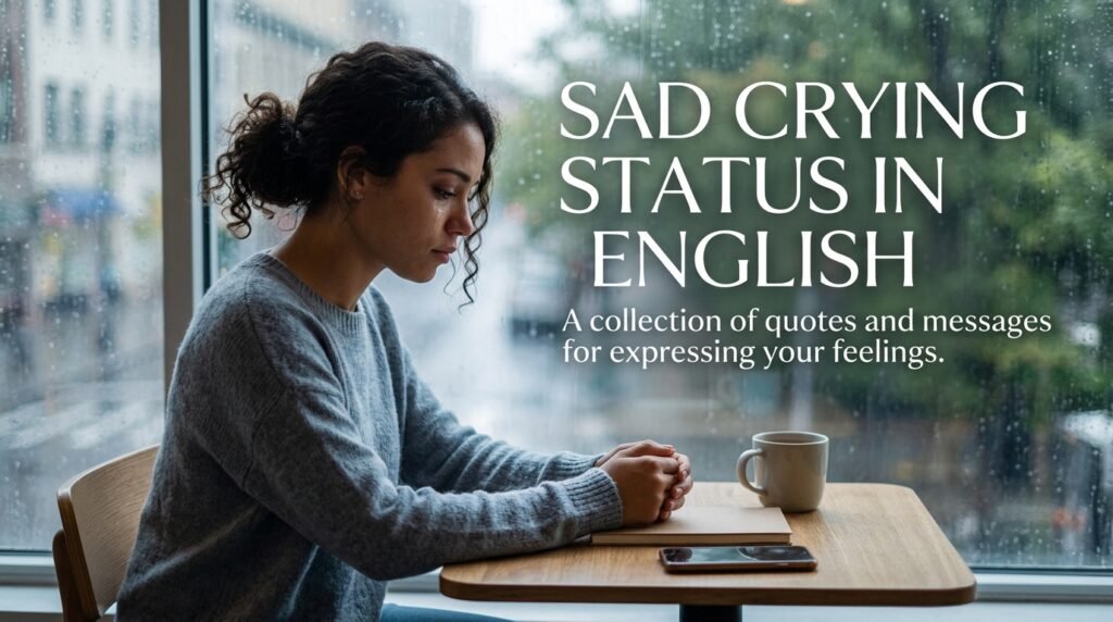 Sad Crying Status in English