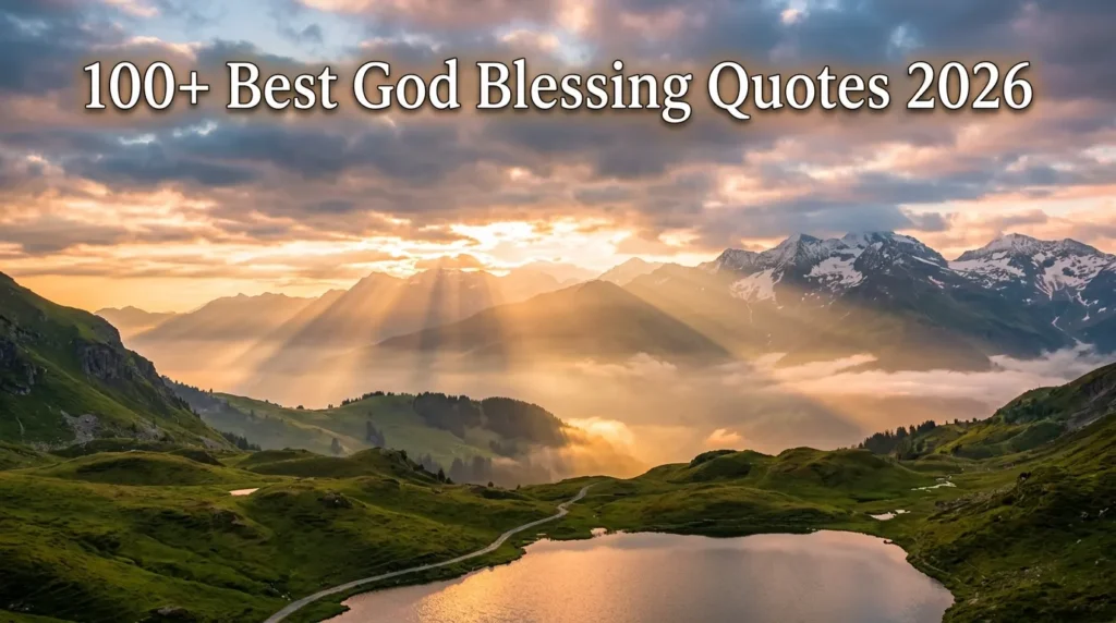 100+ Best God Blessing Quotes 2026