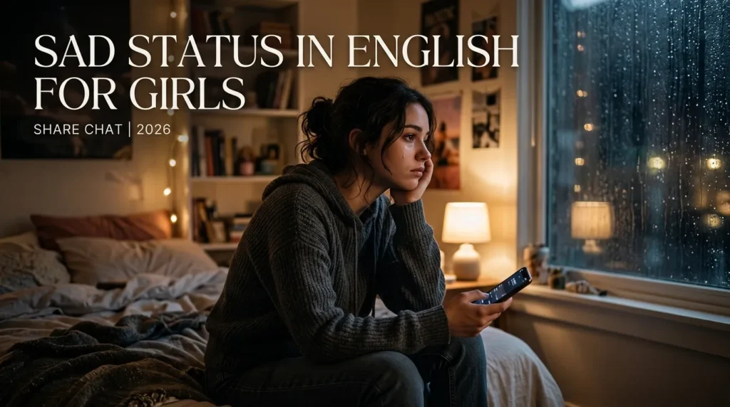 Sad Status In English For Girls Share Chat 2026