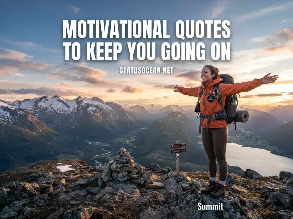 Motivational Quotes to Keep You Going On