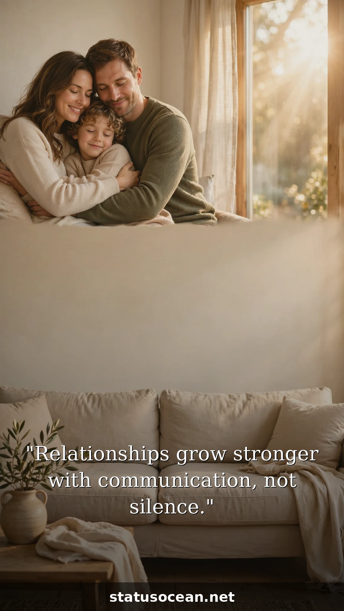 Relationships grow stronger with communication, not silence.
