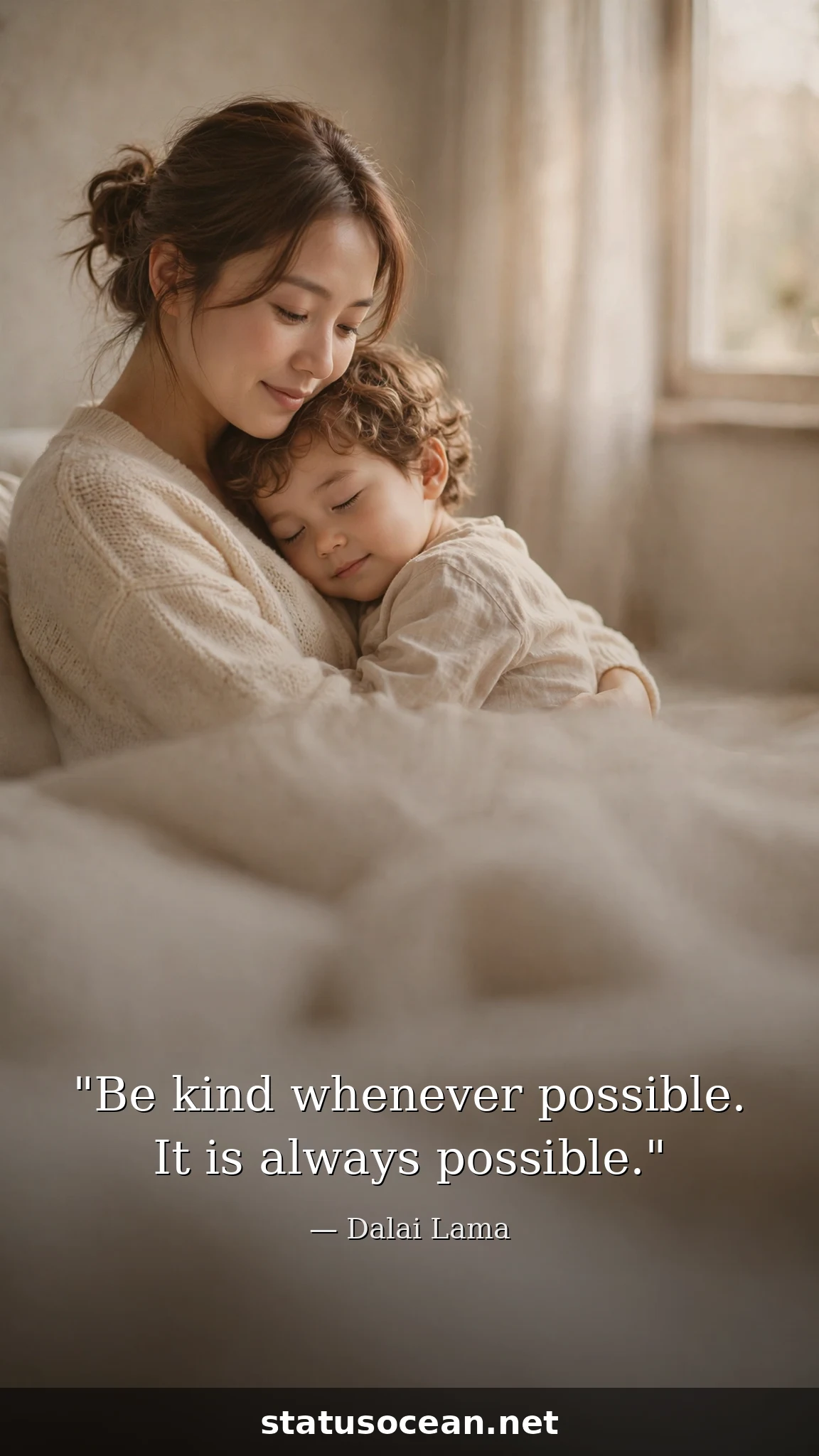 Be kind whenever possible. It is always possible.
