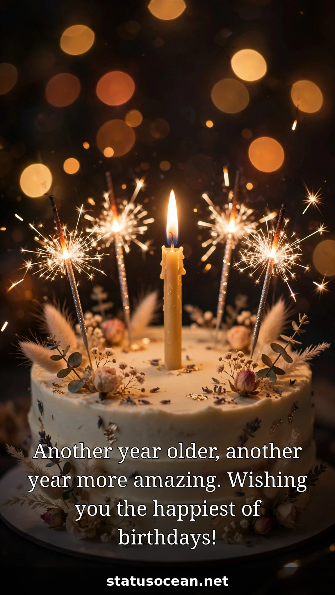 Another year older, another year more amazing. Wishing you the happiest of birthdays!